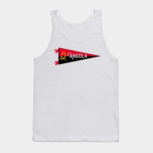 Angola Flag Pennant Tank Top